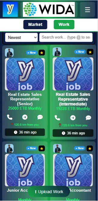 Work: Job Vacancies – Jobs in Ethiopia, Job vacancies